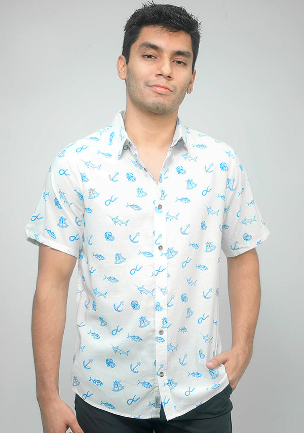 Camisa 4000-85 Relax - Manga Corta