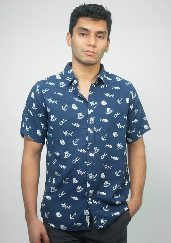 Camisa 4000-86 Relax - Manga Corta