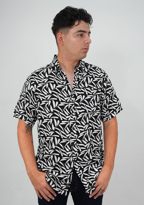 Camisa 4000B3-01 Relax - Manga Corta