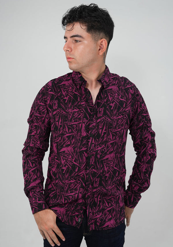 Camisa 100-79 Slim - Manga Larga