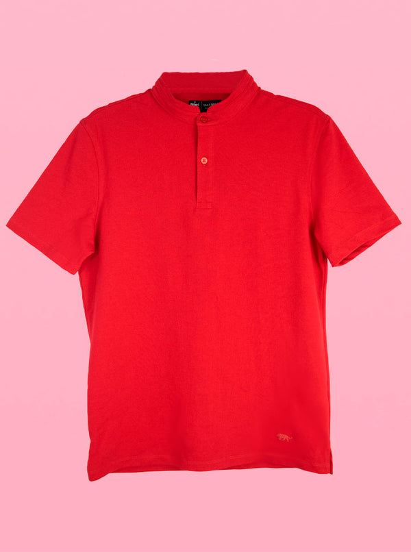 Playera Polo Mao Fitters Originals - Rojo