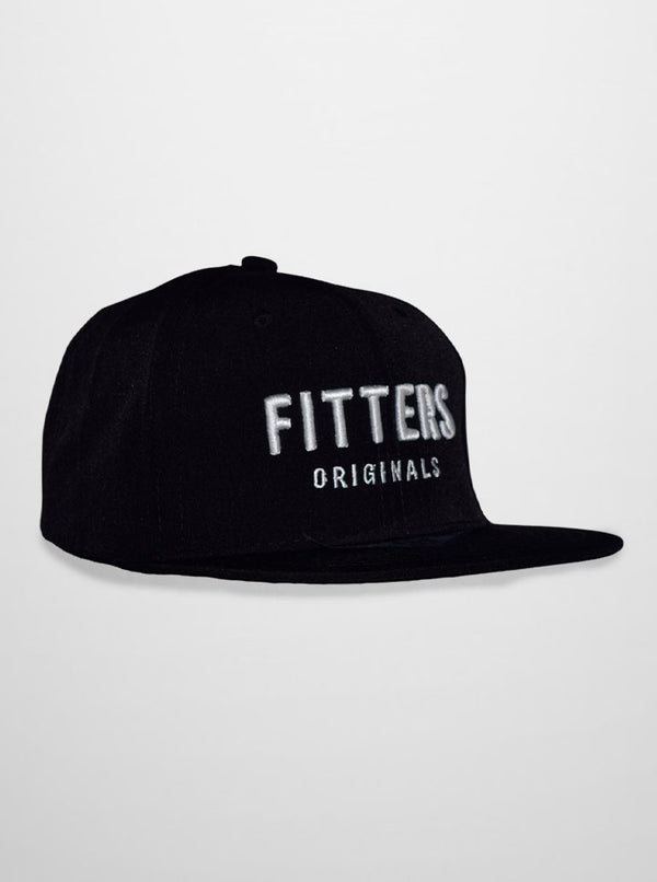 Gorra SnapBack Fitters Originals - Negro