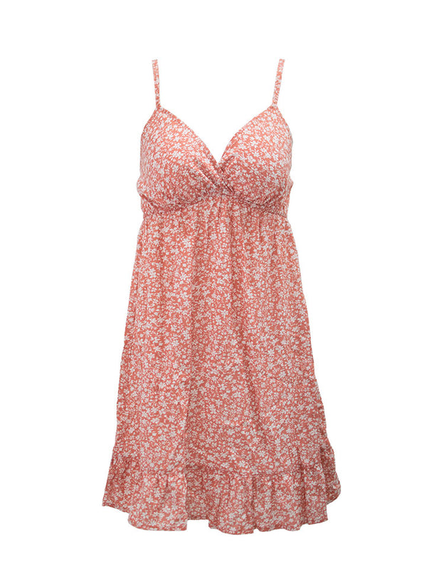 Vestido WHAT Coral/Flores - Dama