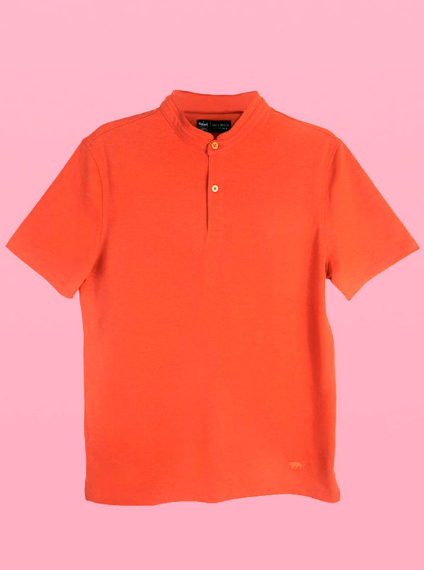 Playera Polo Mao Fitters Originals - Ladrillo