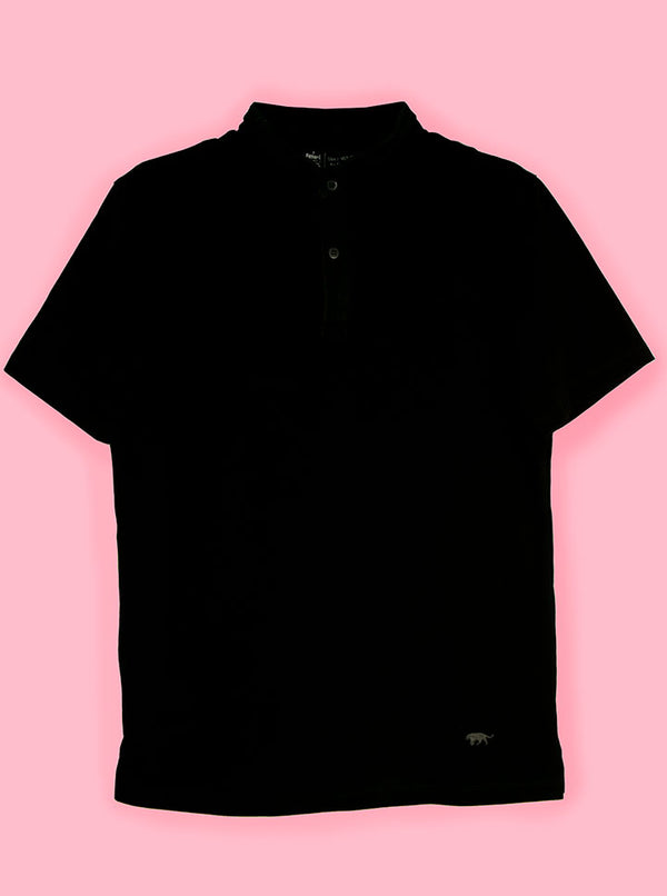 Playera Polo Mao Fitters Originals - Negro